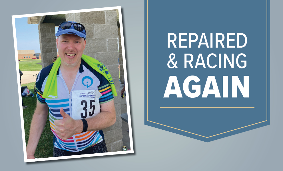 Repaired and Racing Again