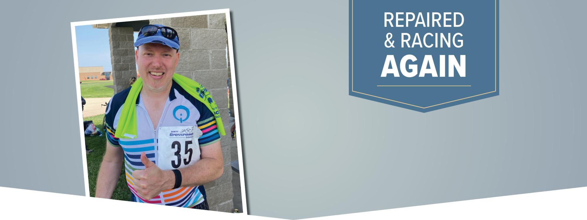 Repaired and Racing Again